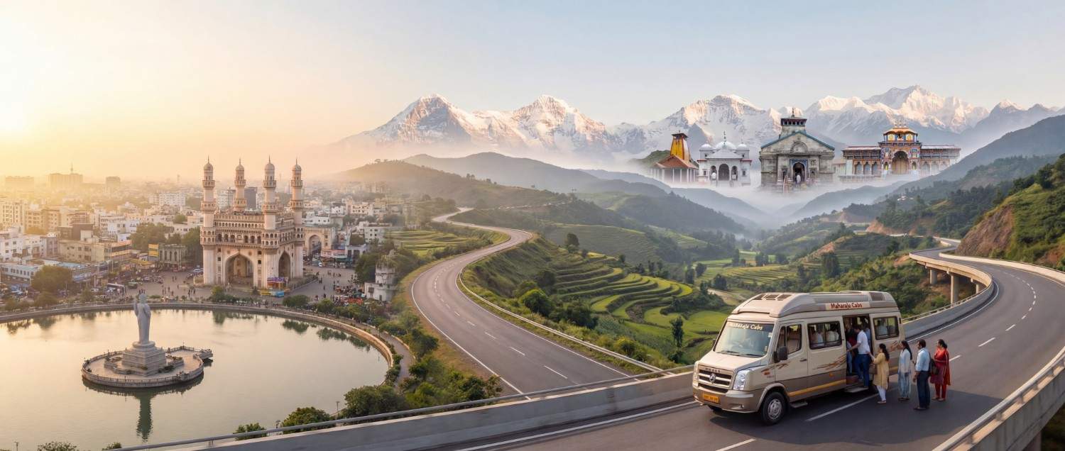 Hyderabad  To Char Dham Yatra Package