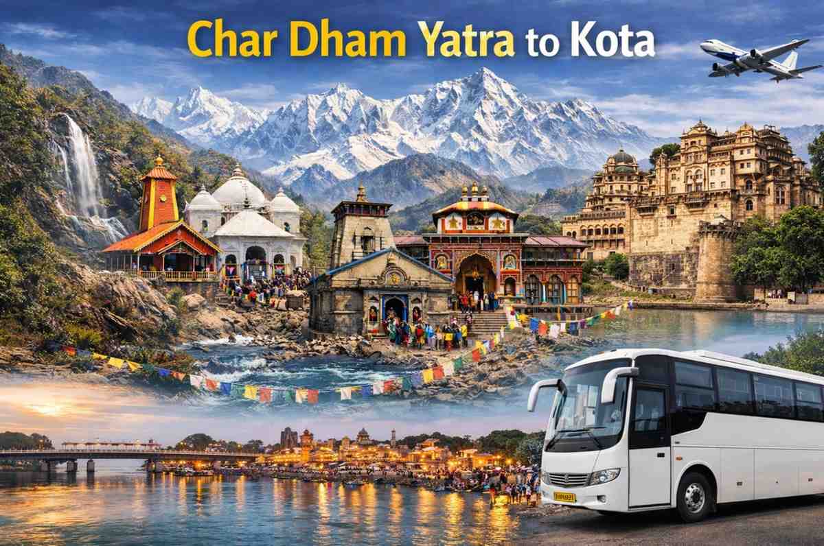 kota to char dham yatra package