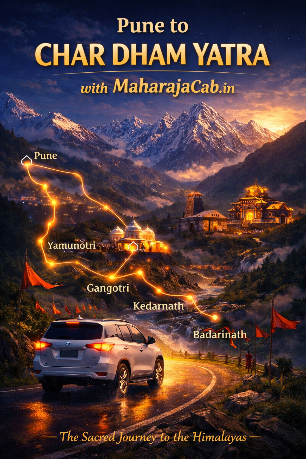 Pune To Char Dham Yatra Package