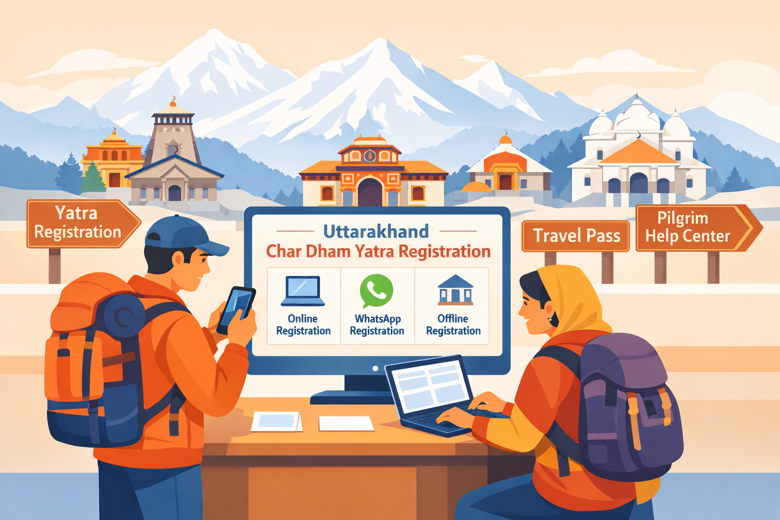 Char Dham Registration