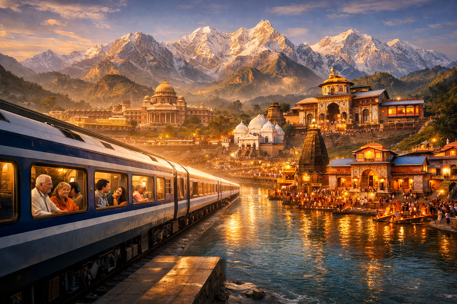 Char Dham Yatra Package from Bangalore Via Train